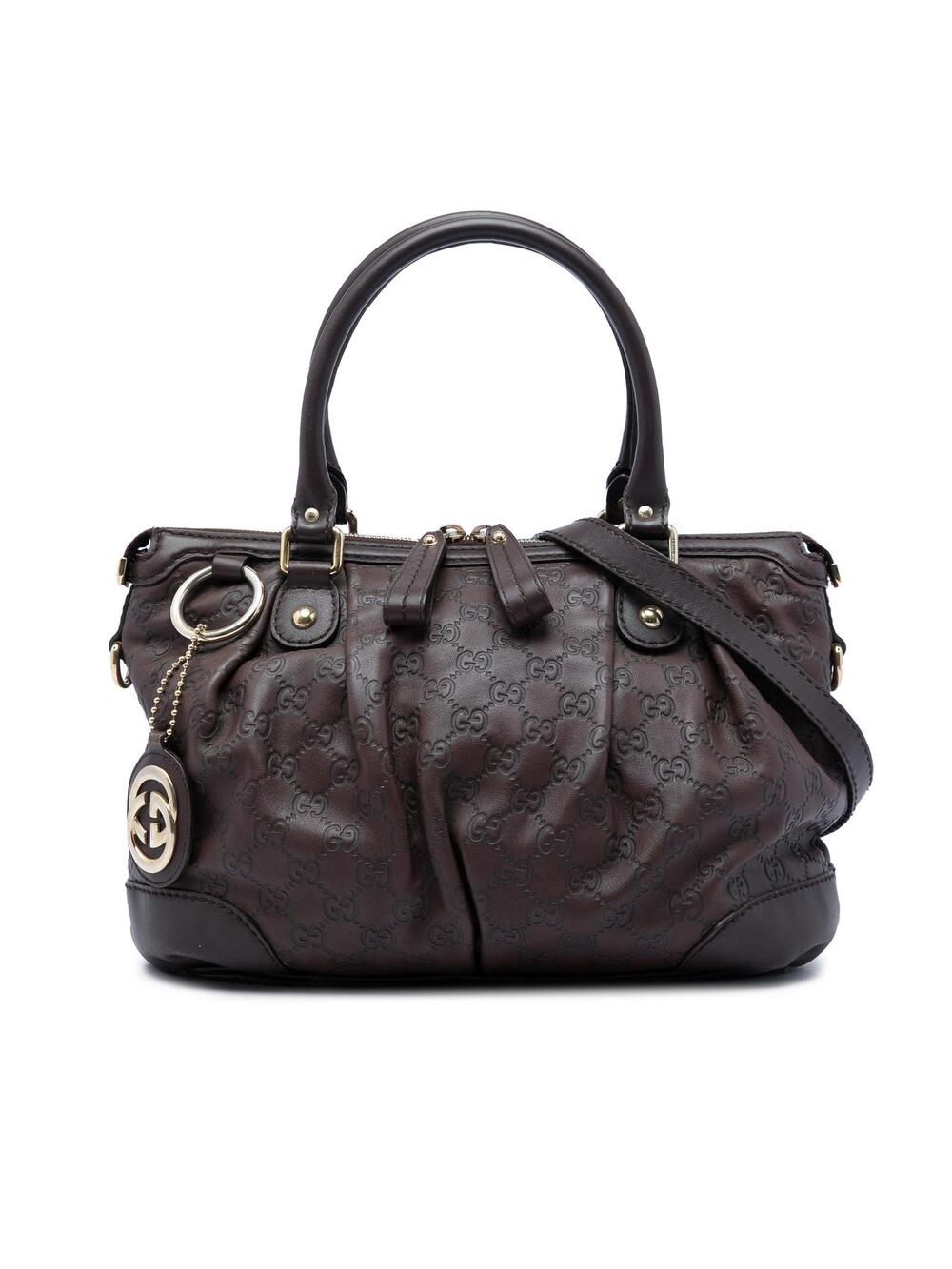 Gucci Ssima Sukey Satchel Pre-Loved #344656G58B